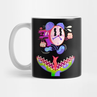 Running time - Retro cartoon design Mug